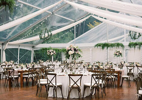 Clear Frame Wedding Tent Featured